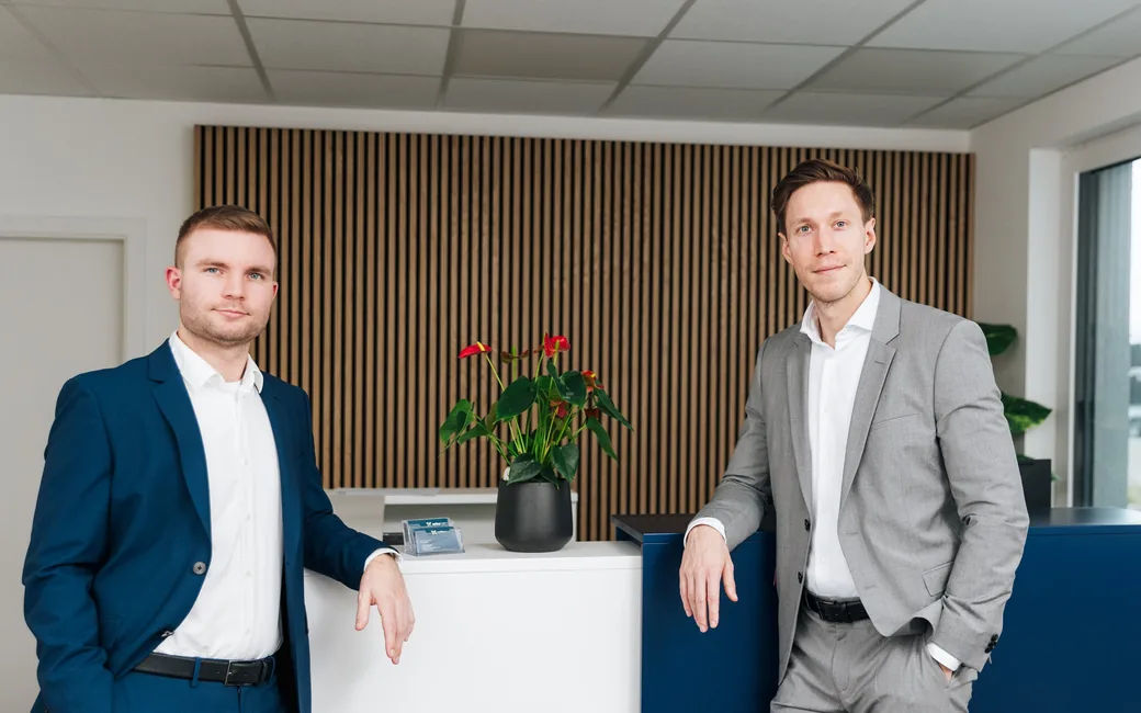 Adrian Wiegand und Oliver Tartemann, Geschäftsführer der WiTa Tax